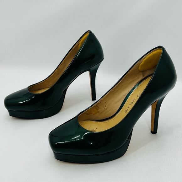 ANTONIO MELANI Shoes - Antonio Melani Hunter Green Patent Leather Pump